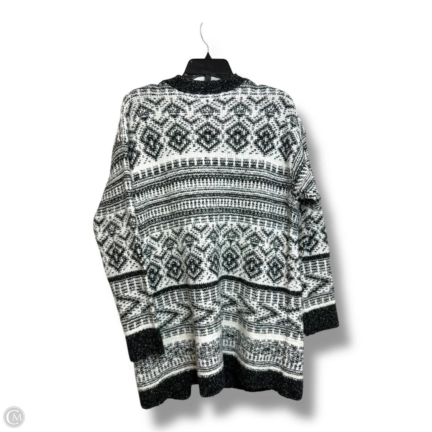 Cardigan By Lucky Brand In Grey, Size: M