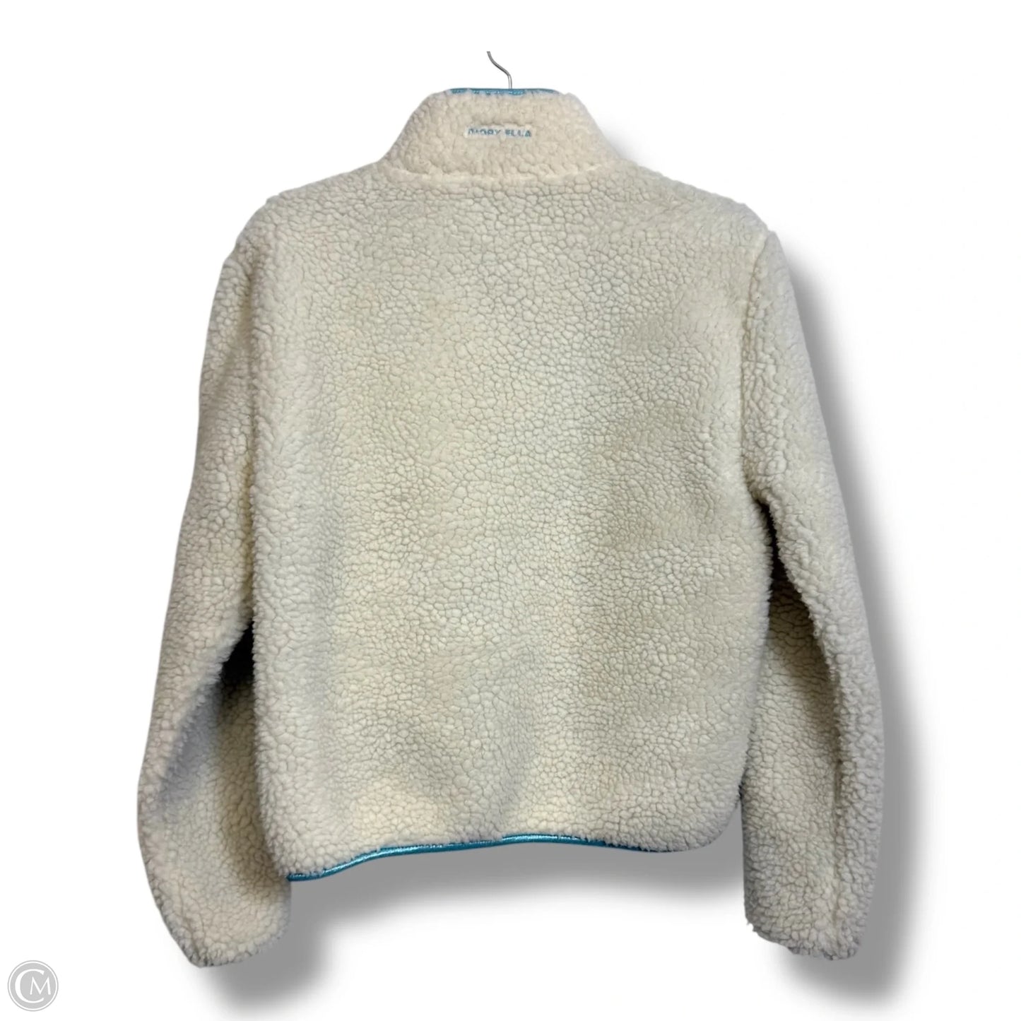 Jacket Faux Fur & Sherpa By Ivory Ella In Ivory, Size: Xs