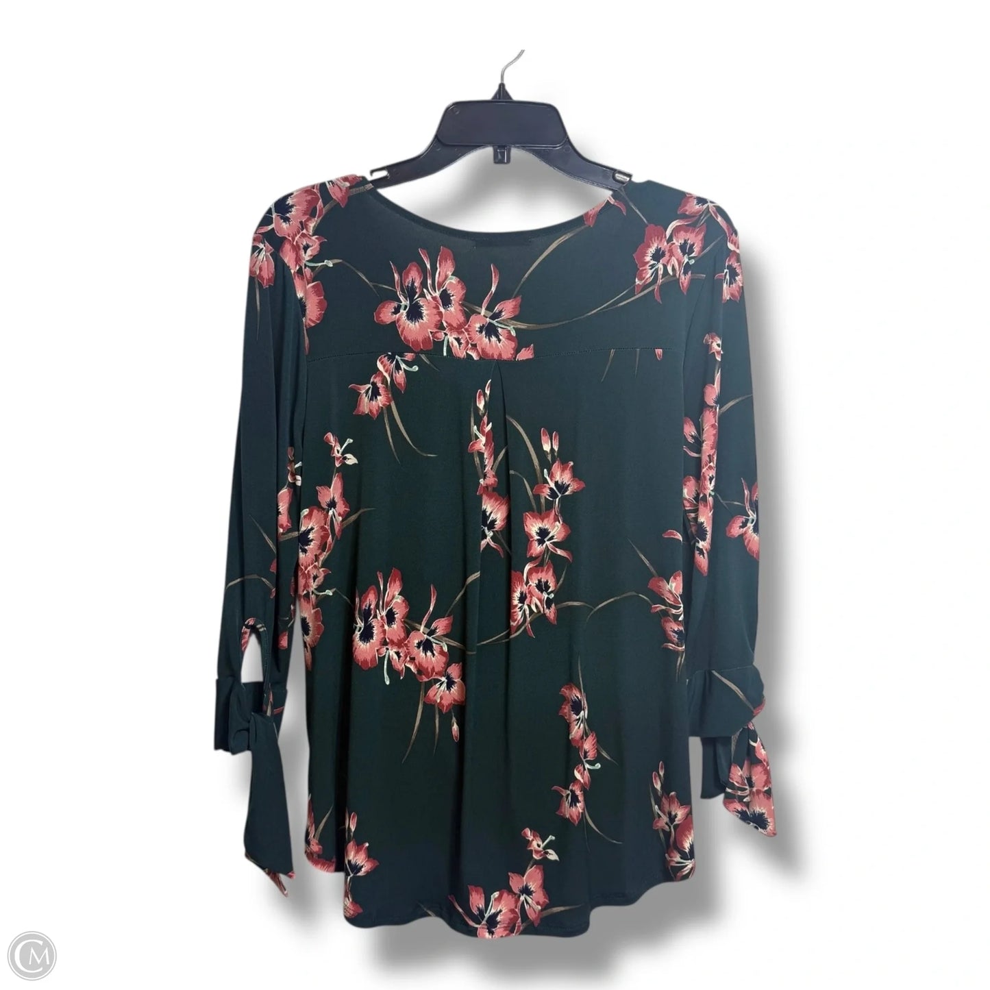 Top Long Sleeve By Clothes Mentor In Floral Print, Size: M
