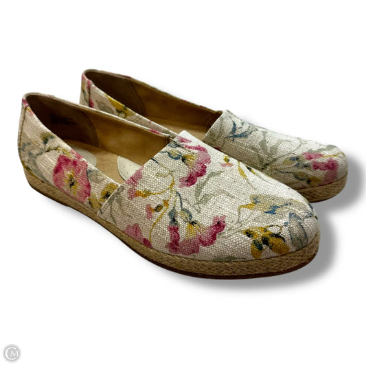 Shoes Flats By Boc In Floral Print, Size: 10