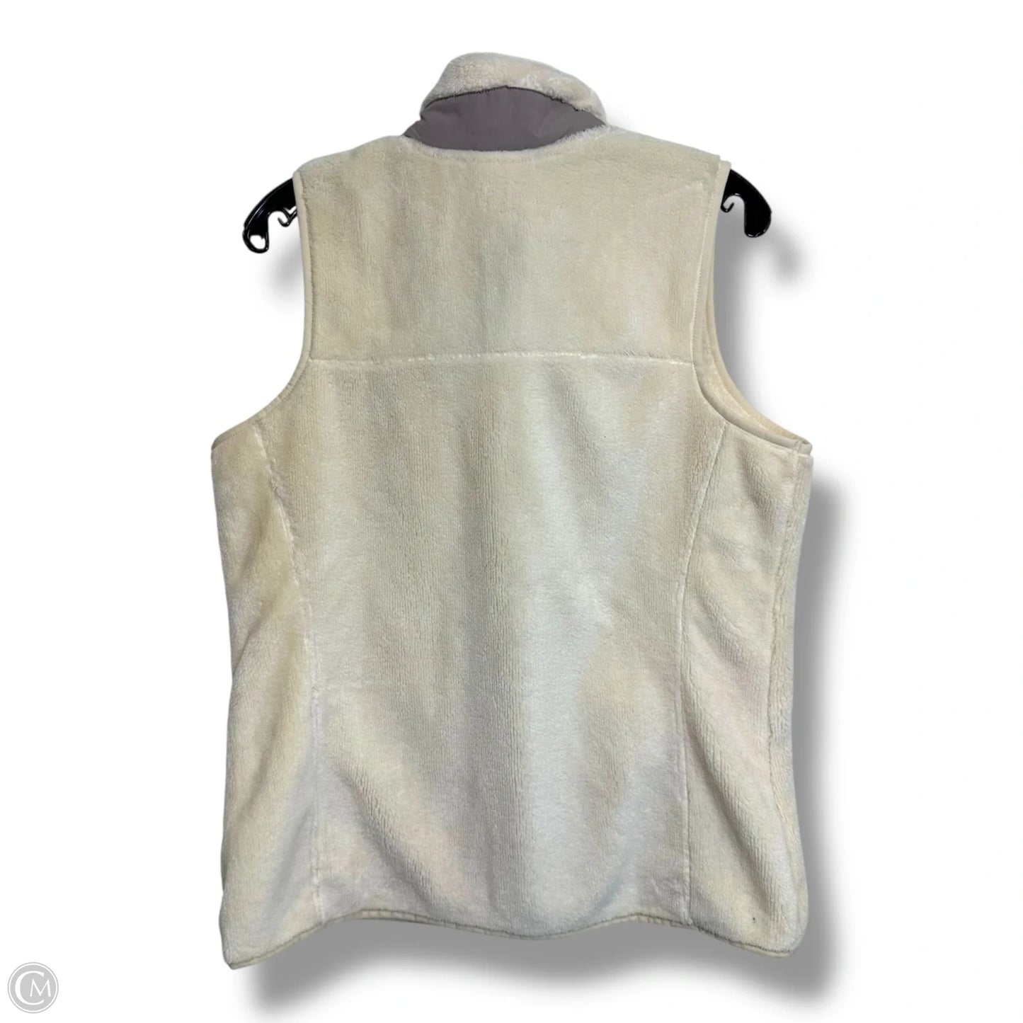 Vest Faux Fur & Sherpa By L.l. Bean In Ivory, Size: M