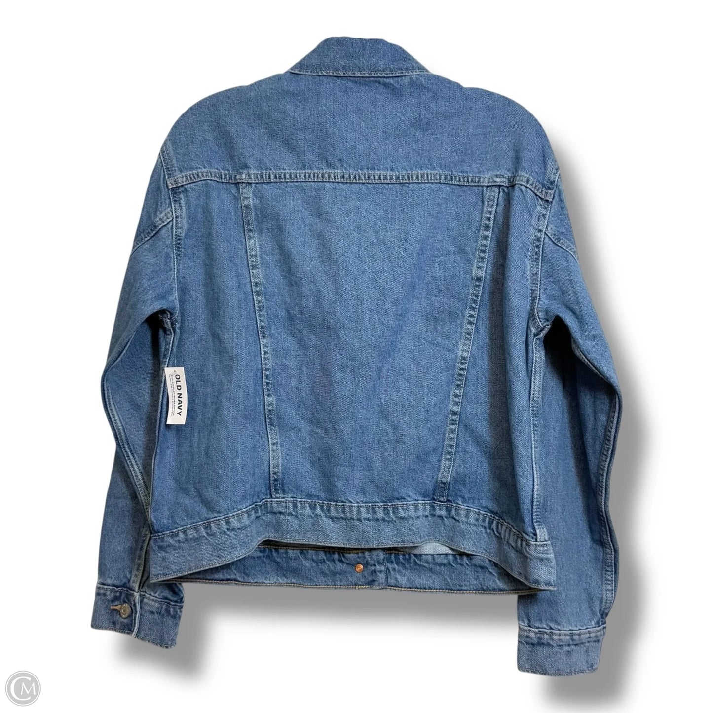Jacket Denim By Old Navy In Blue Denim, Size: M