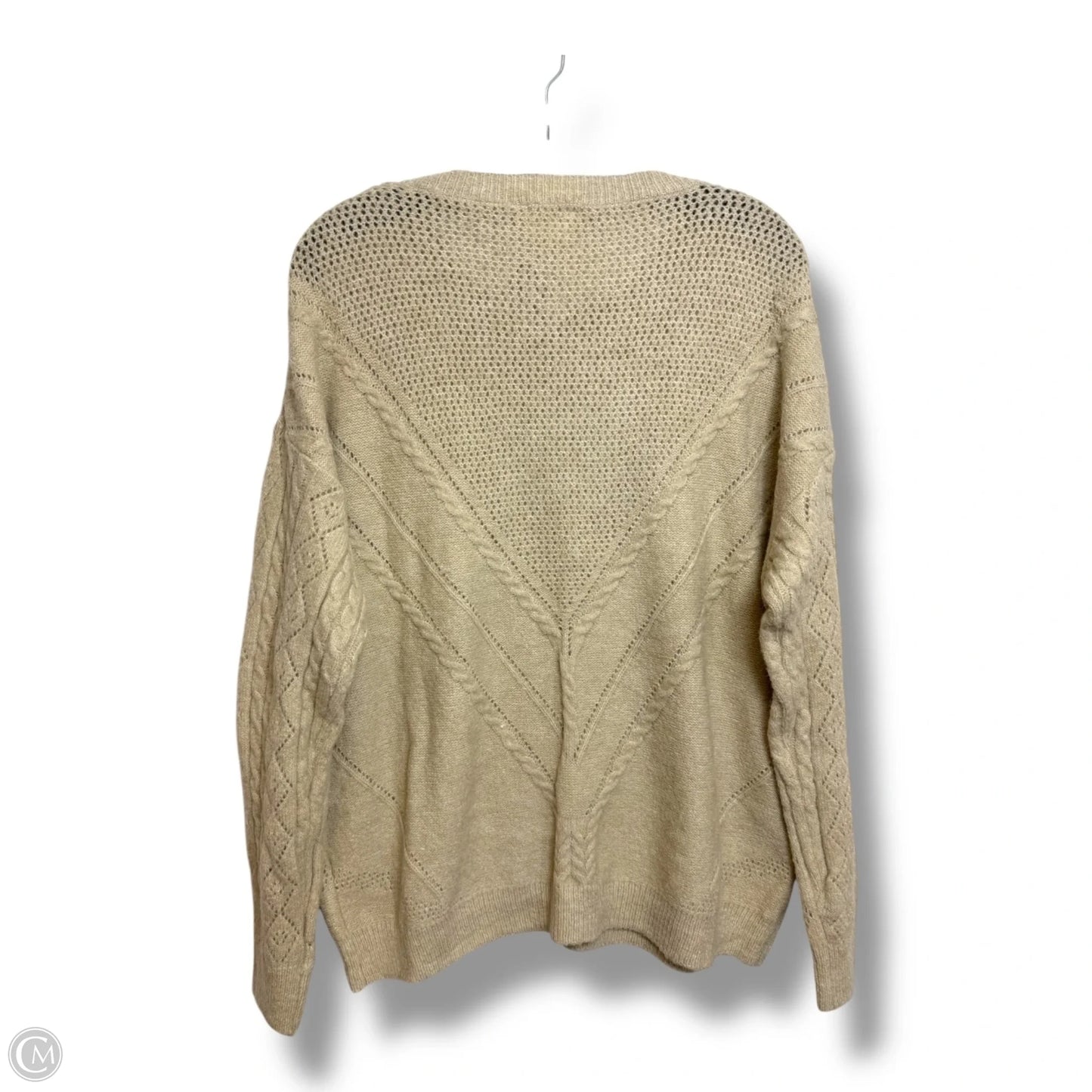 Sweater By Bibi In Tan, Size: L
