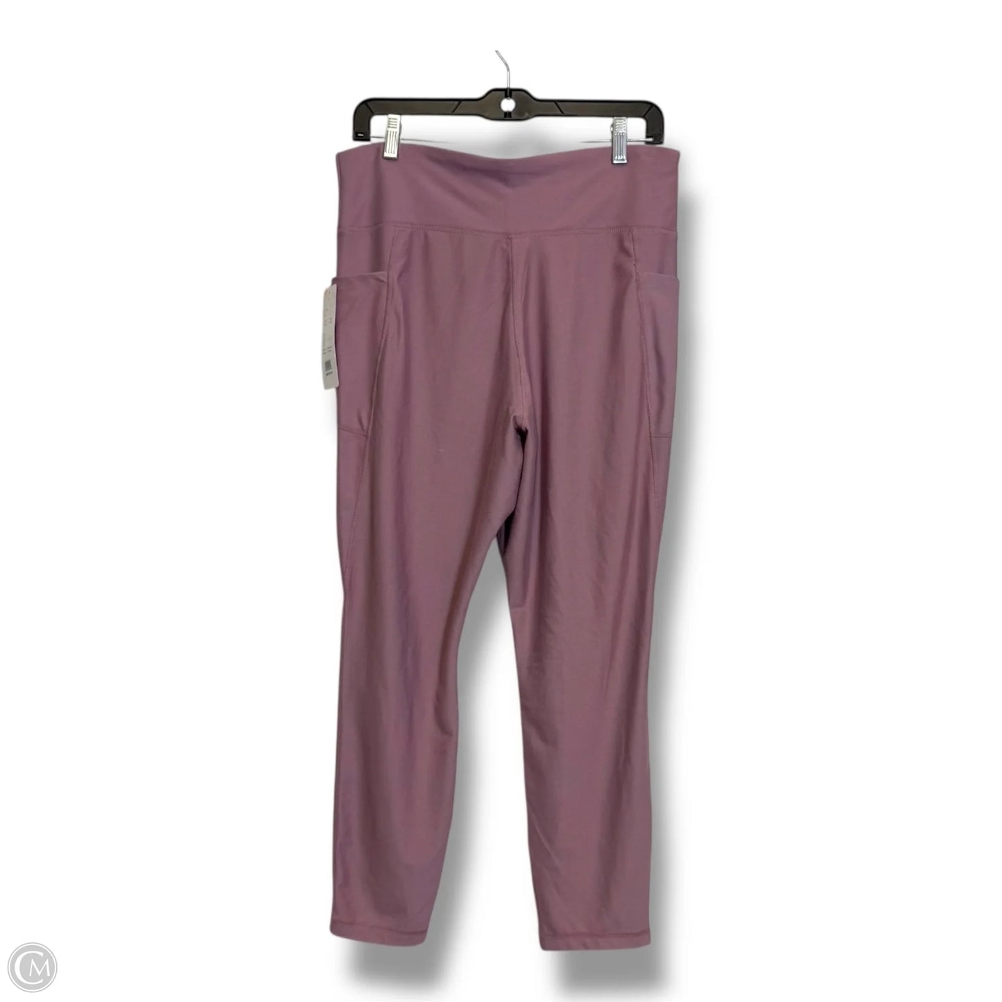 Athletic Leggings By Jones New York In Mauve, Size: 1x