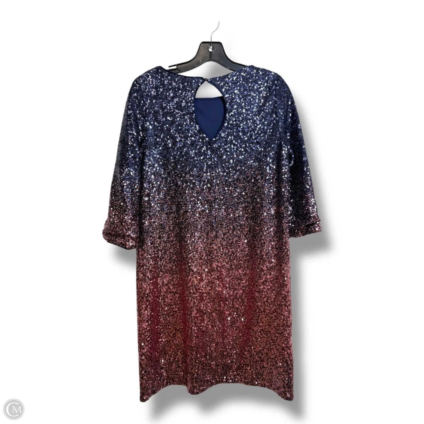 Dress Party Short By Clothes Mentor In Blue, Size: 6