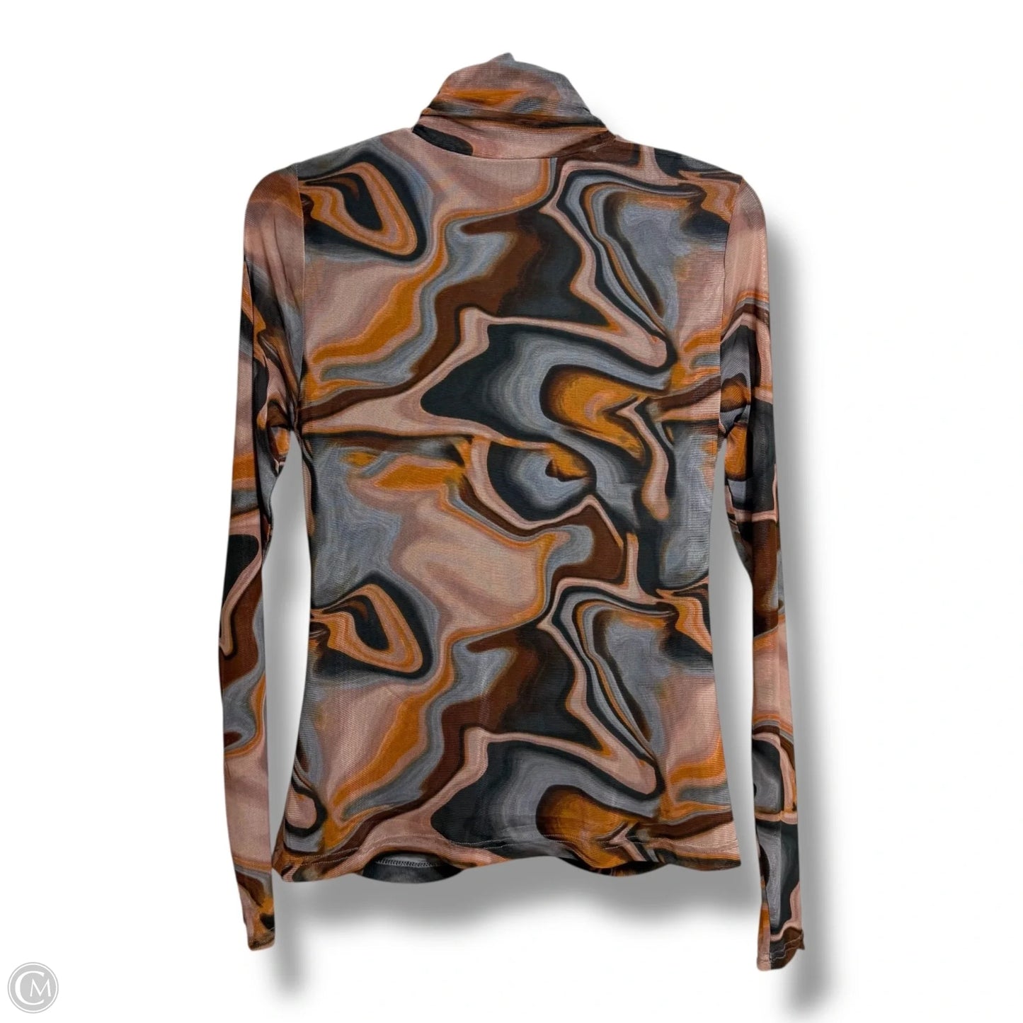 Top Long Sleeve By Jane And Delancey In Multi-colored, Size: M