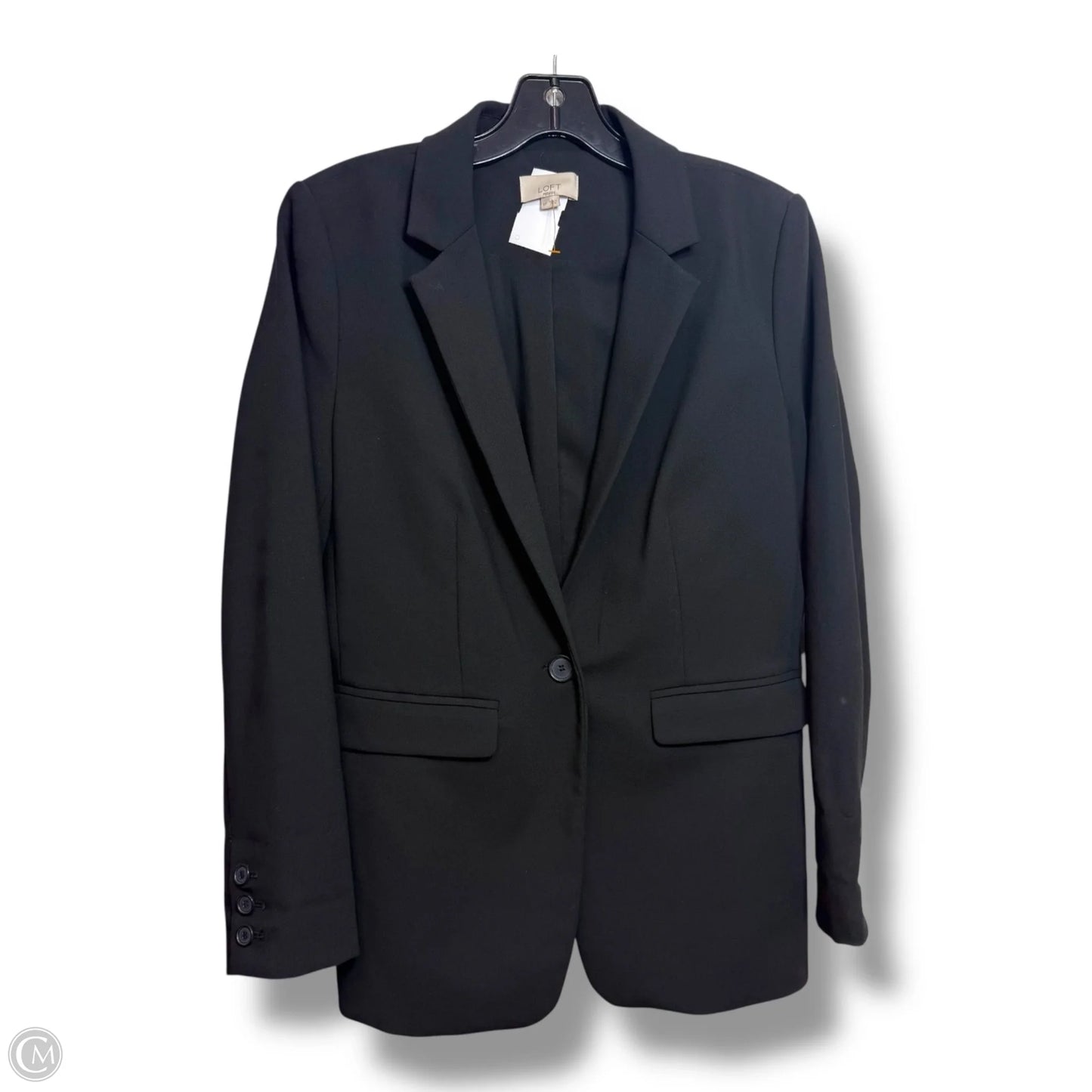 Blazer By Loft In Black, Size: 8p