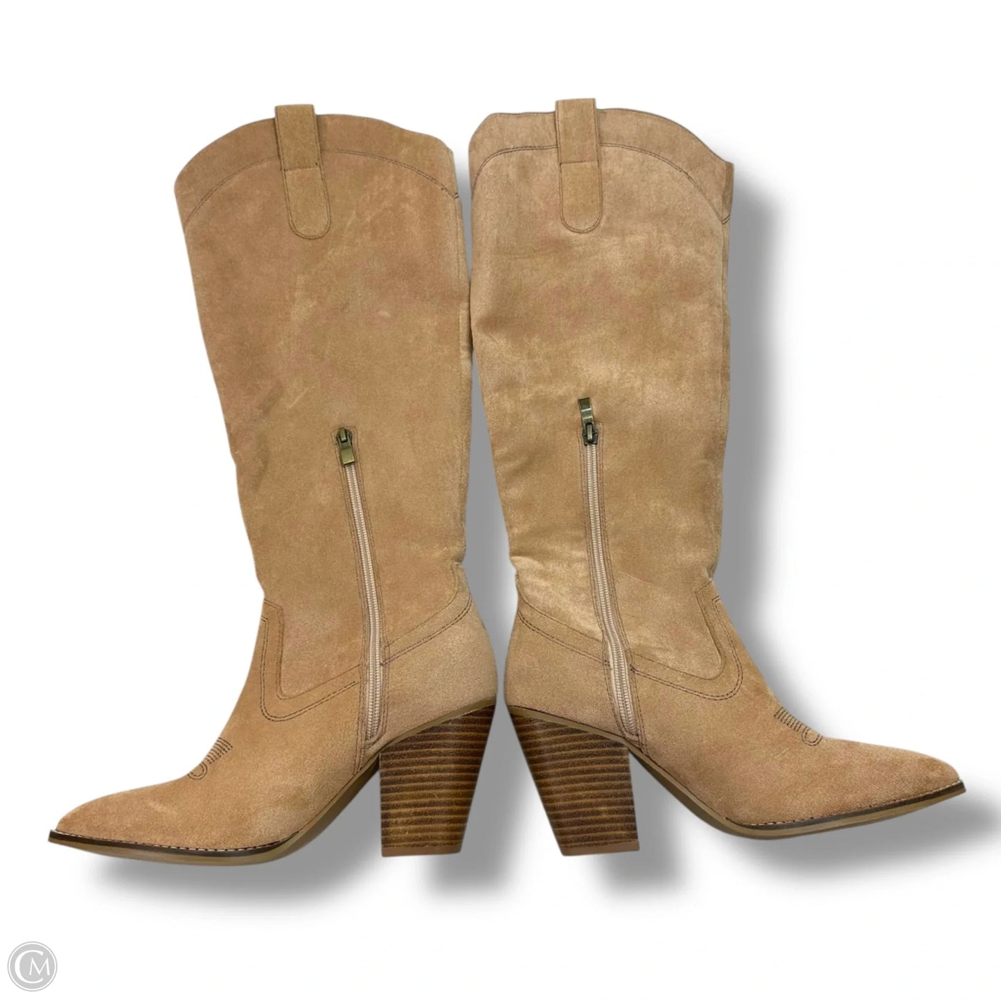 Boots Western By HEY GIRL FROM CORKYS In Tan, Size: 7