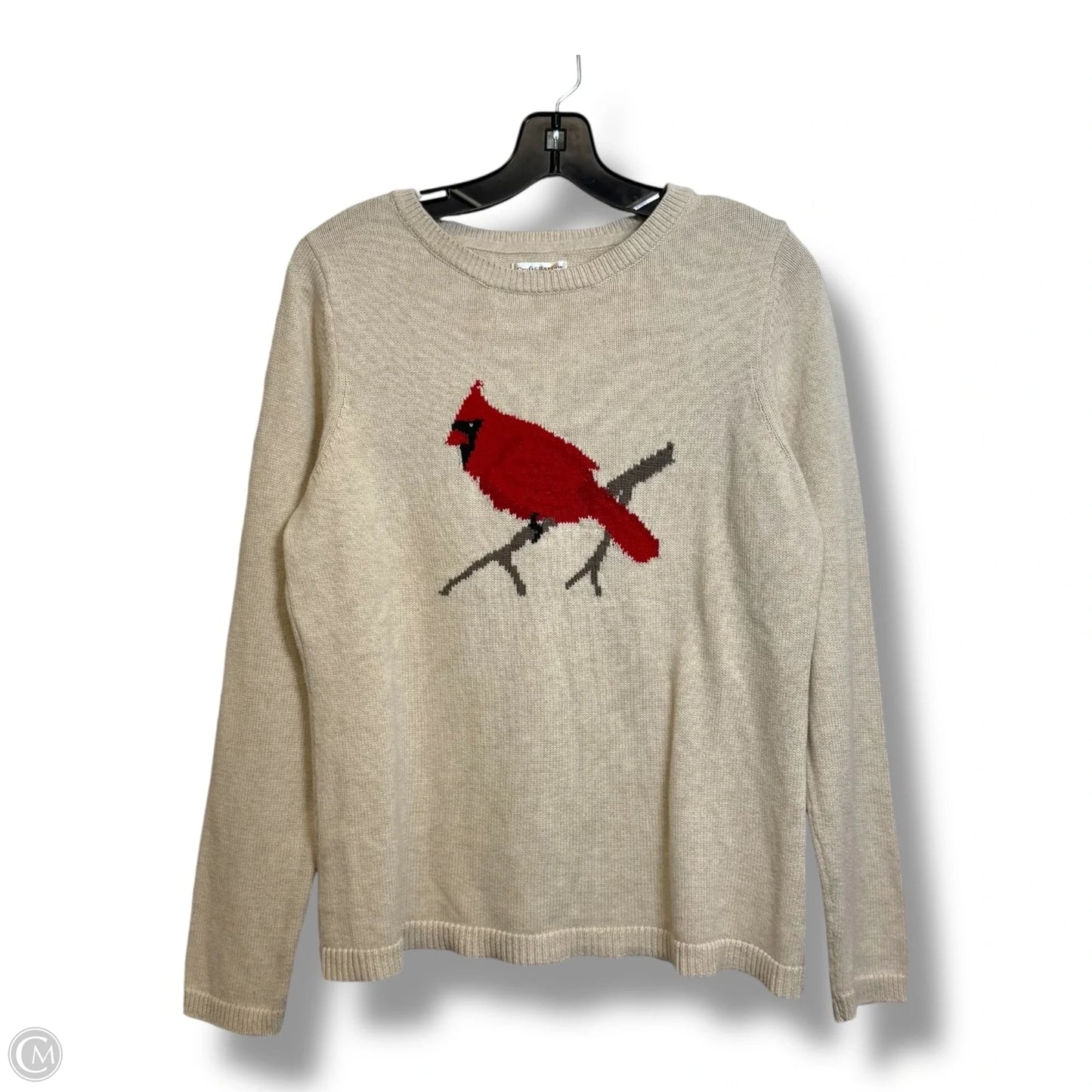 Sweater By Croft And Barrow In Tan, Size: M