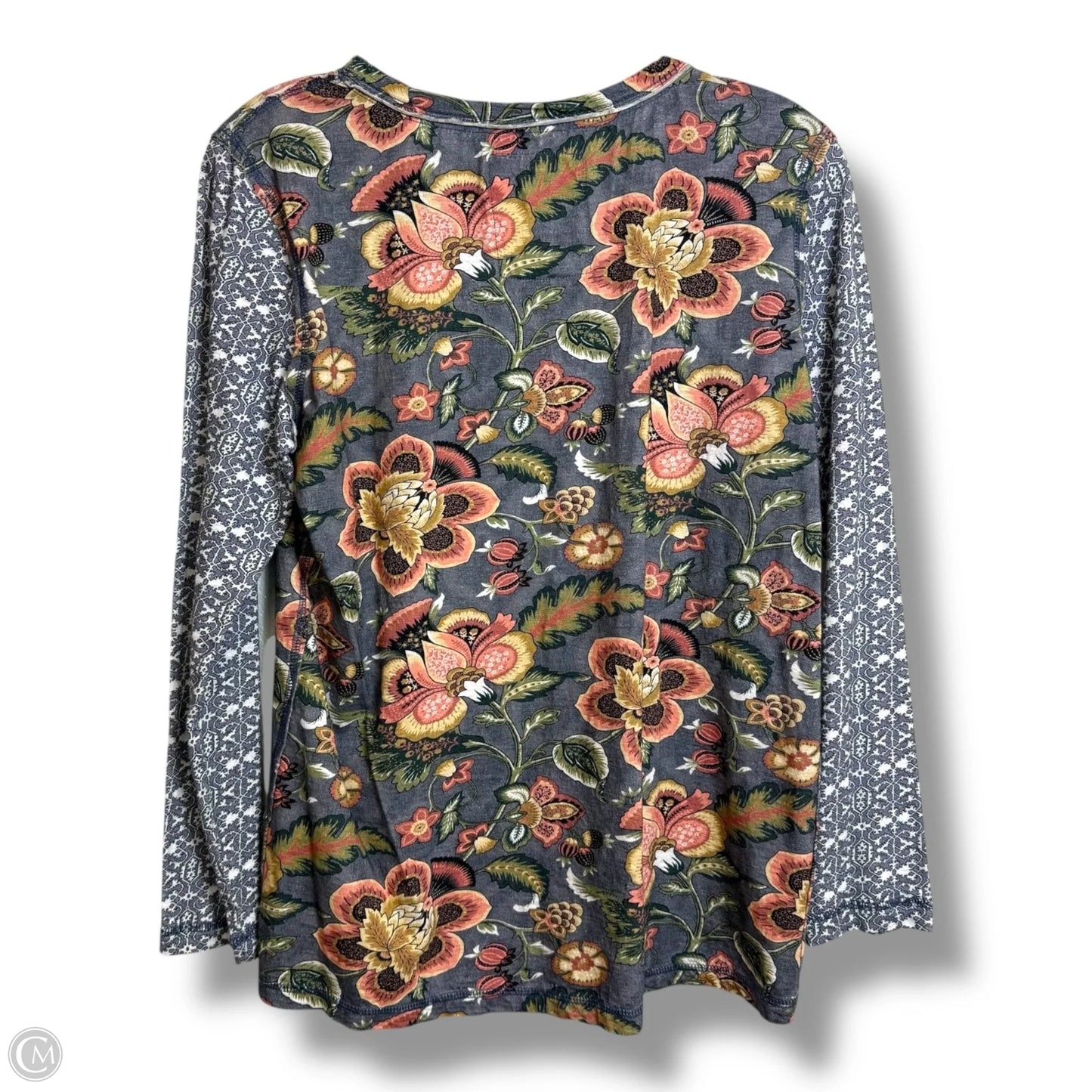 Top Long Sleeve Basic By Cme In Multi-colored, Size: M