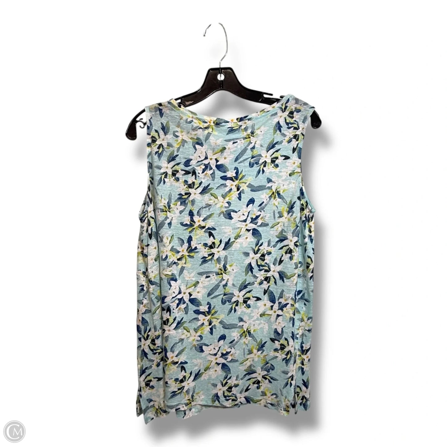 Top Sleeveless By J. Jill In Blue, Size: M