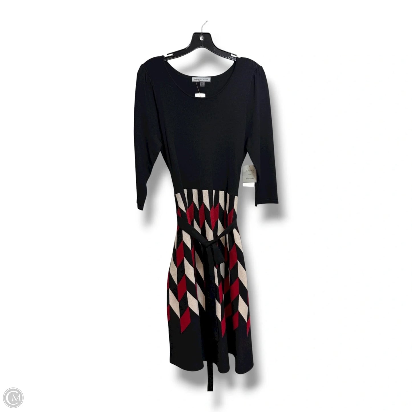 Dress Party Midi By Dannyandnicole In Black, Size: L