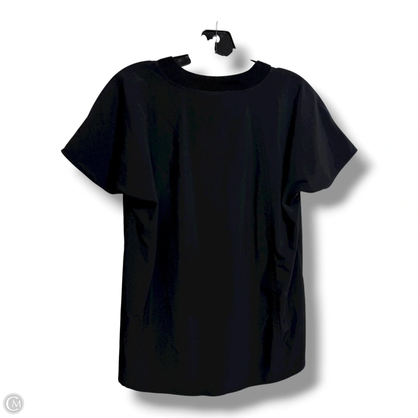 Athletic Top Short Sleeve By Athleta In Black, Size: Xs