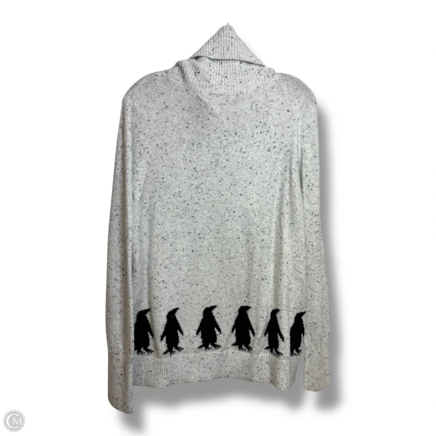 Sweater By Loft In Grey, Size: Xl