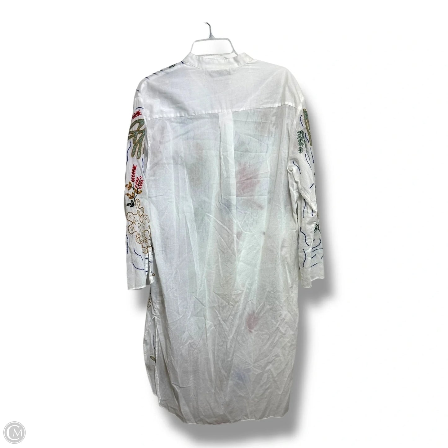 Dress Casual Short By Zara In White, Size: Xs