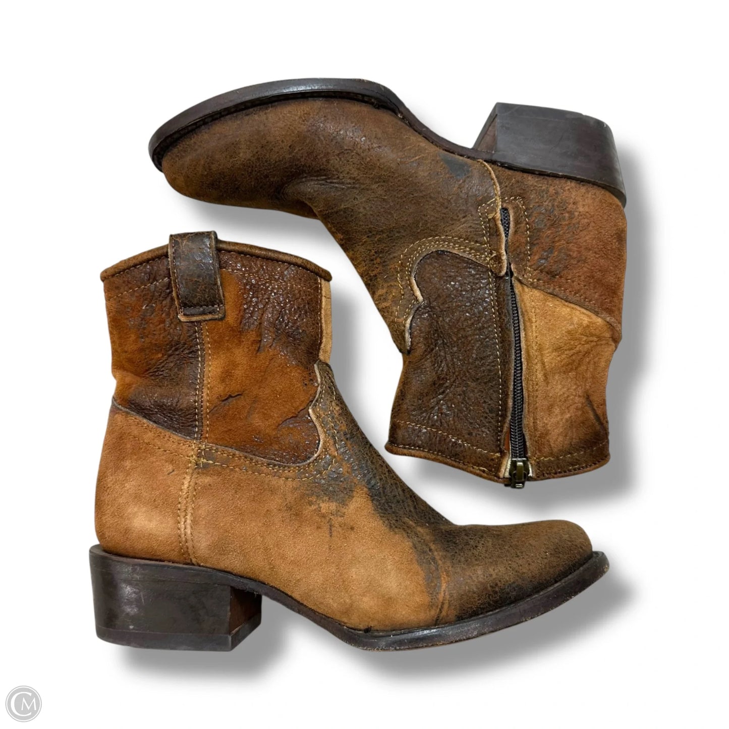 Boots Western By Corral In Brown