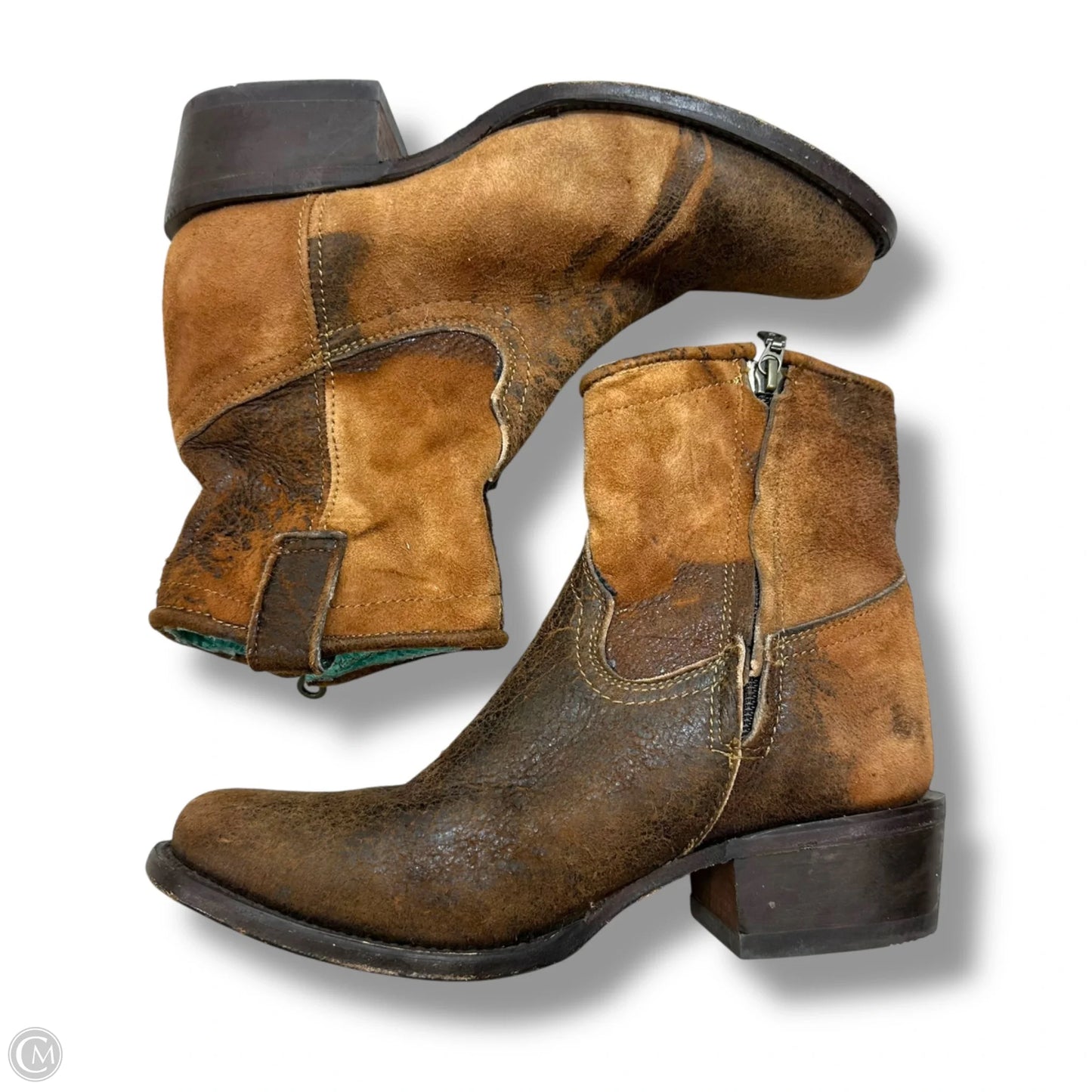 Boots Western By Corral In Brown