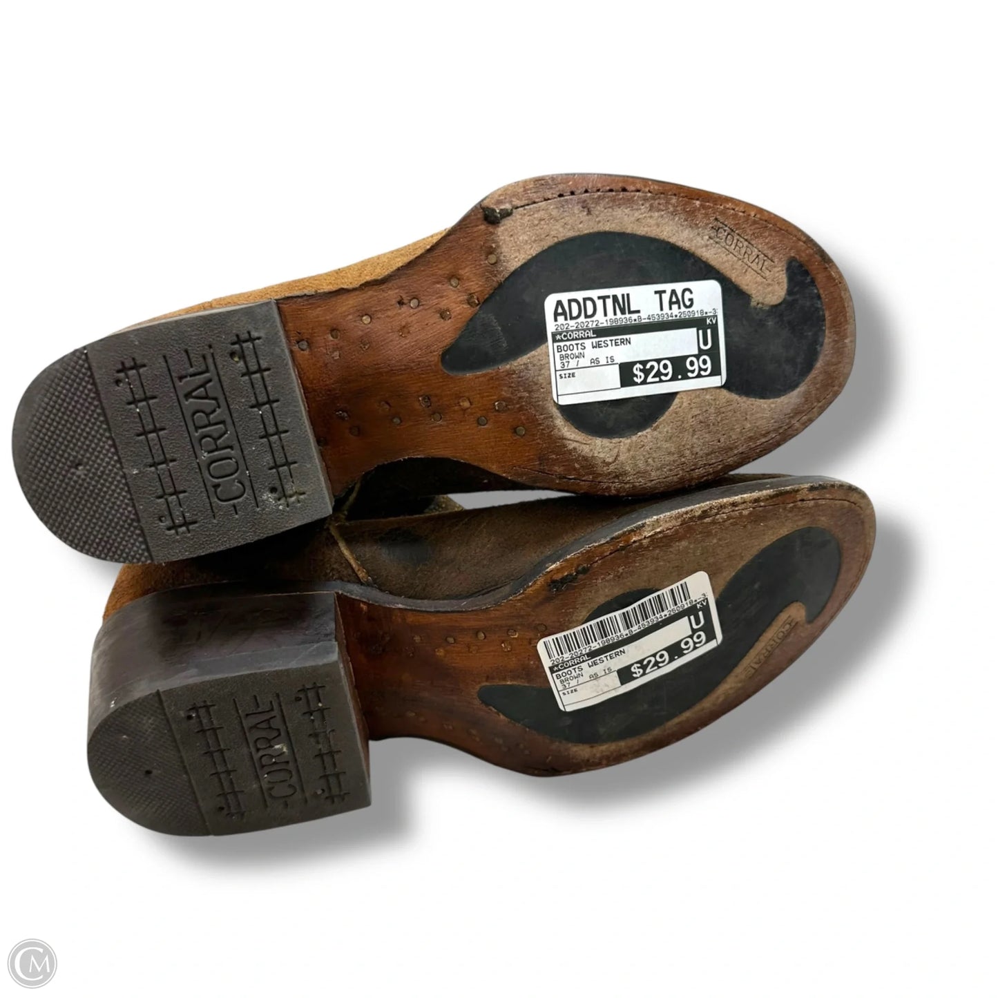 Boots Western By Corral In Brown
