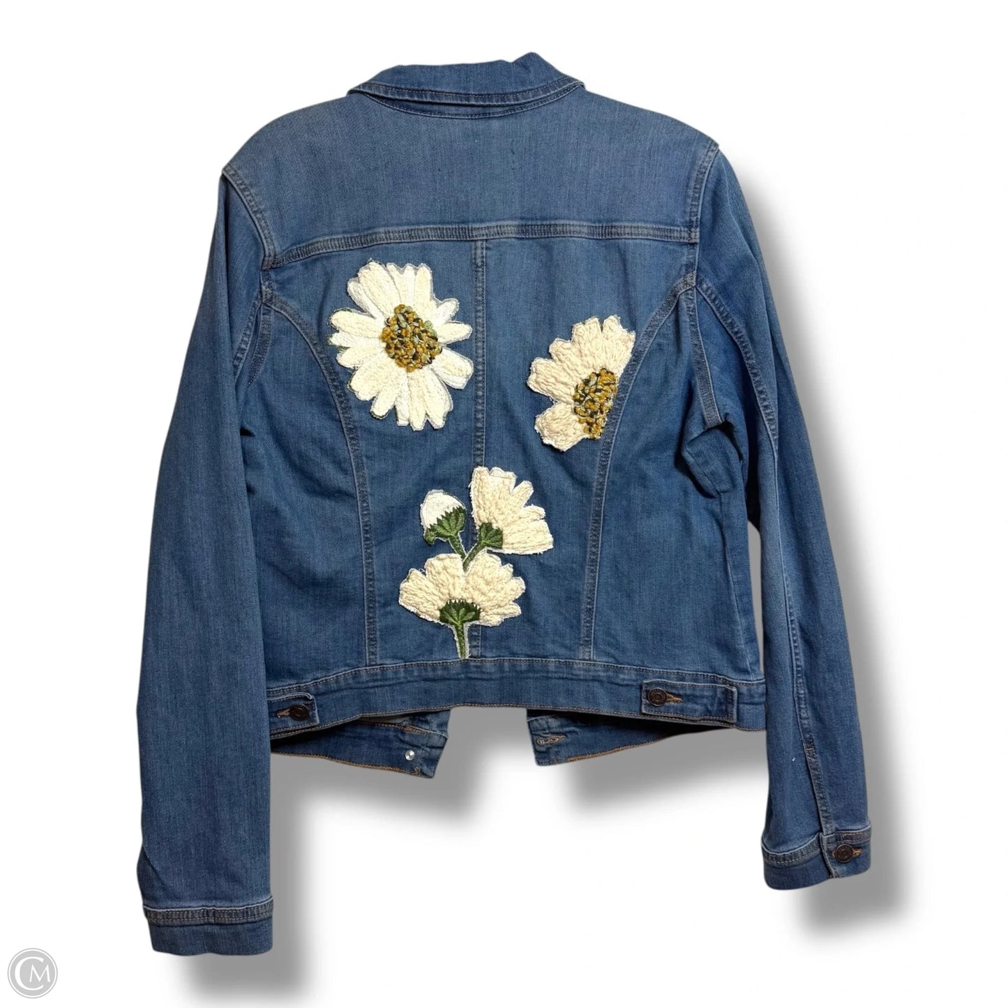 Jacket Denim By Cmf In Blue Denim, Size: M