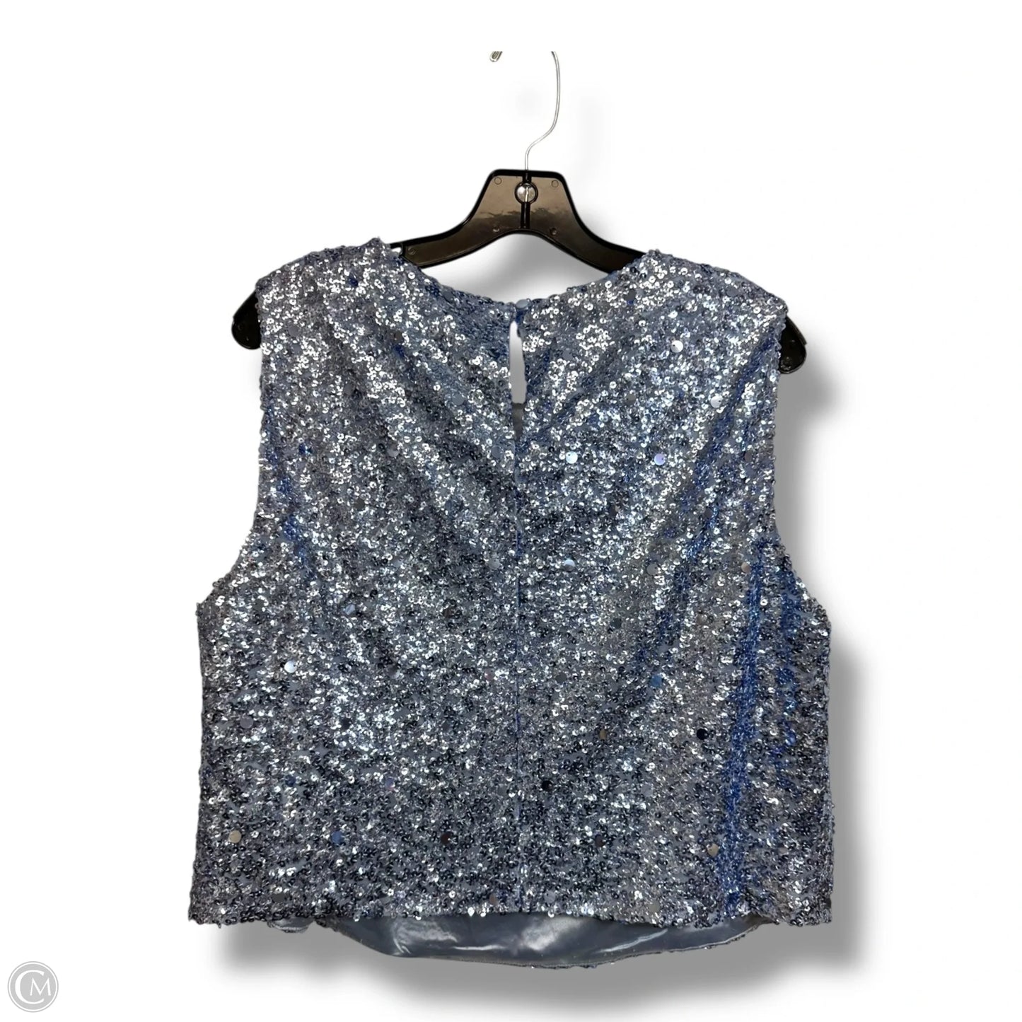 Top Sleeveless By City Chic In Blue, Size: Xl