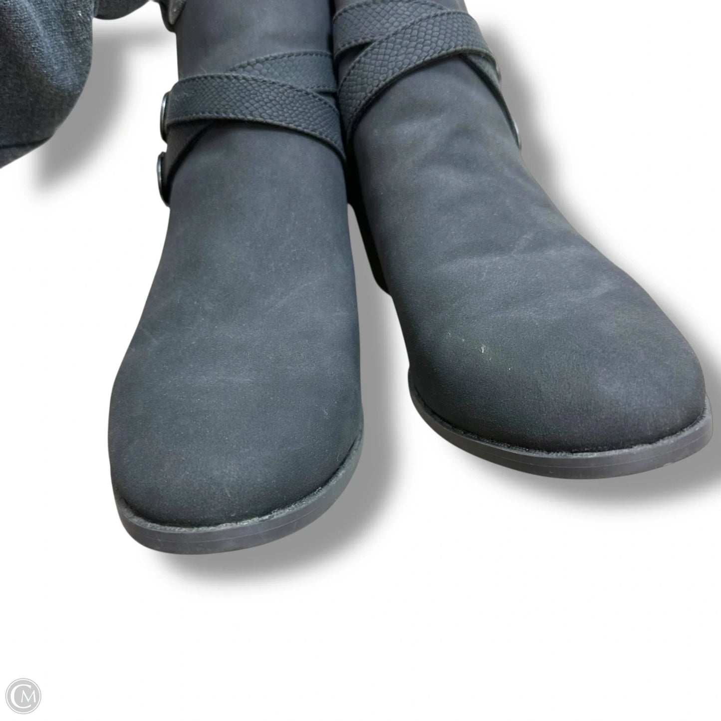 Boots Ankle Flats By Life Stride In Black, Size: 9.5