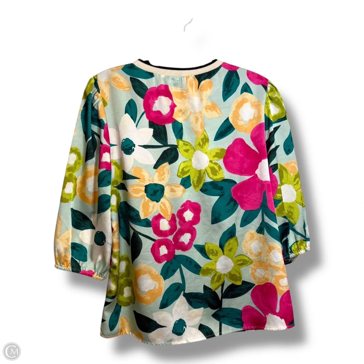 Top 3/4 Sleeve By Thml In Multi-colored, Size: M