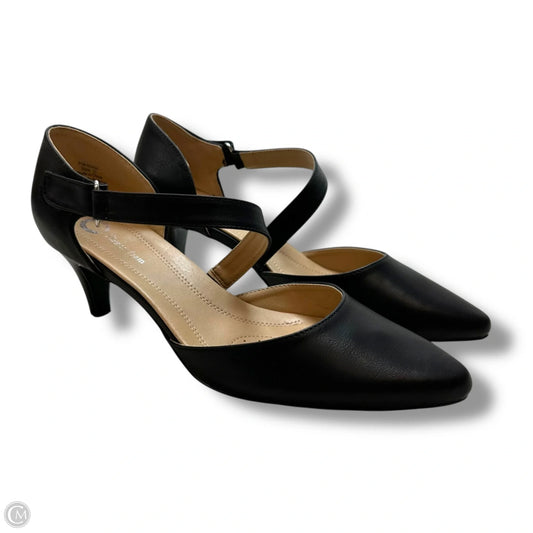 Shoes Heels Kitten By Clothes Mentor In Black, Size: 12