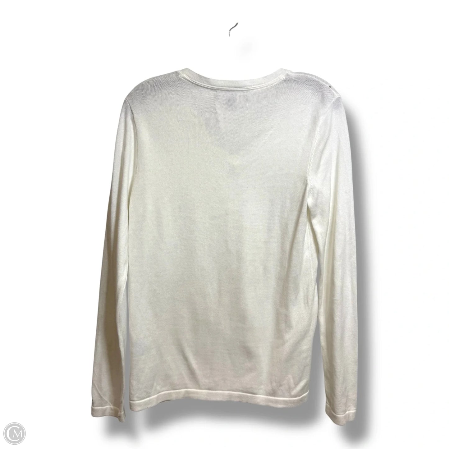 Top Long Sleeve Basic By Tommy Hilfiger In White, Size: S