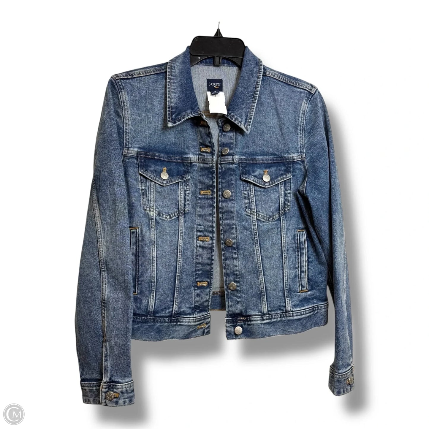 Jacket Denim By J. Crew In Blue Denim, Size: M