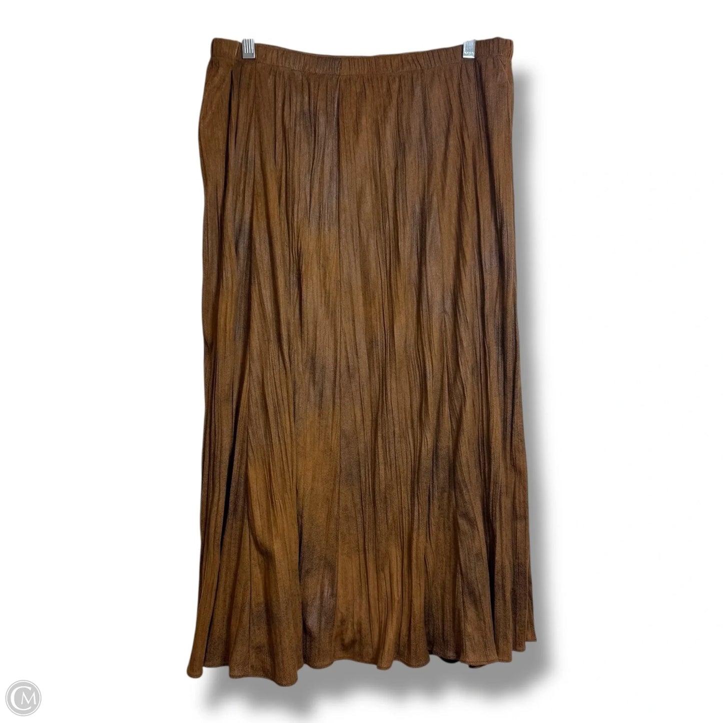Skirt Midi By Rqt In Brown, Size: L