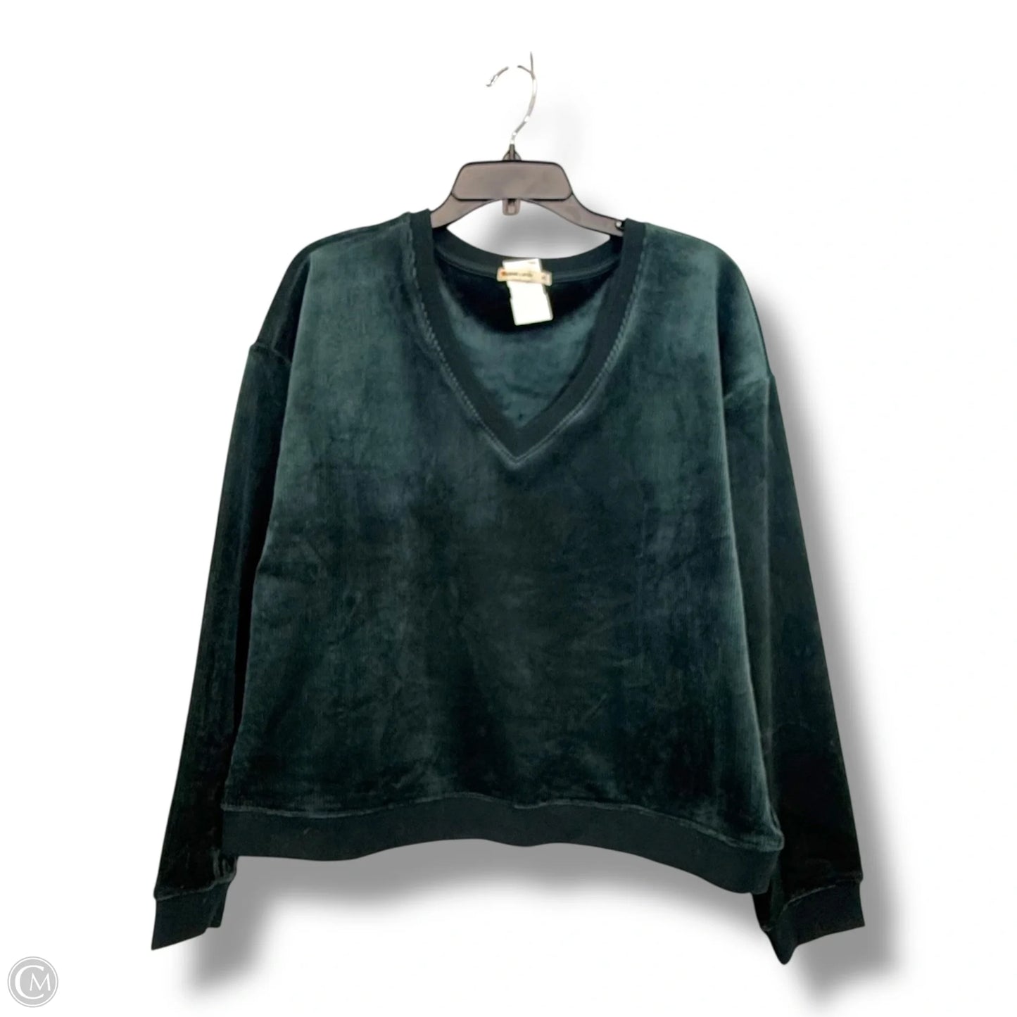 Top Long Sleeve By Marine Layer In Green, Size: Xl