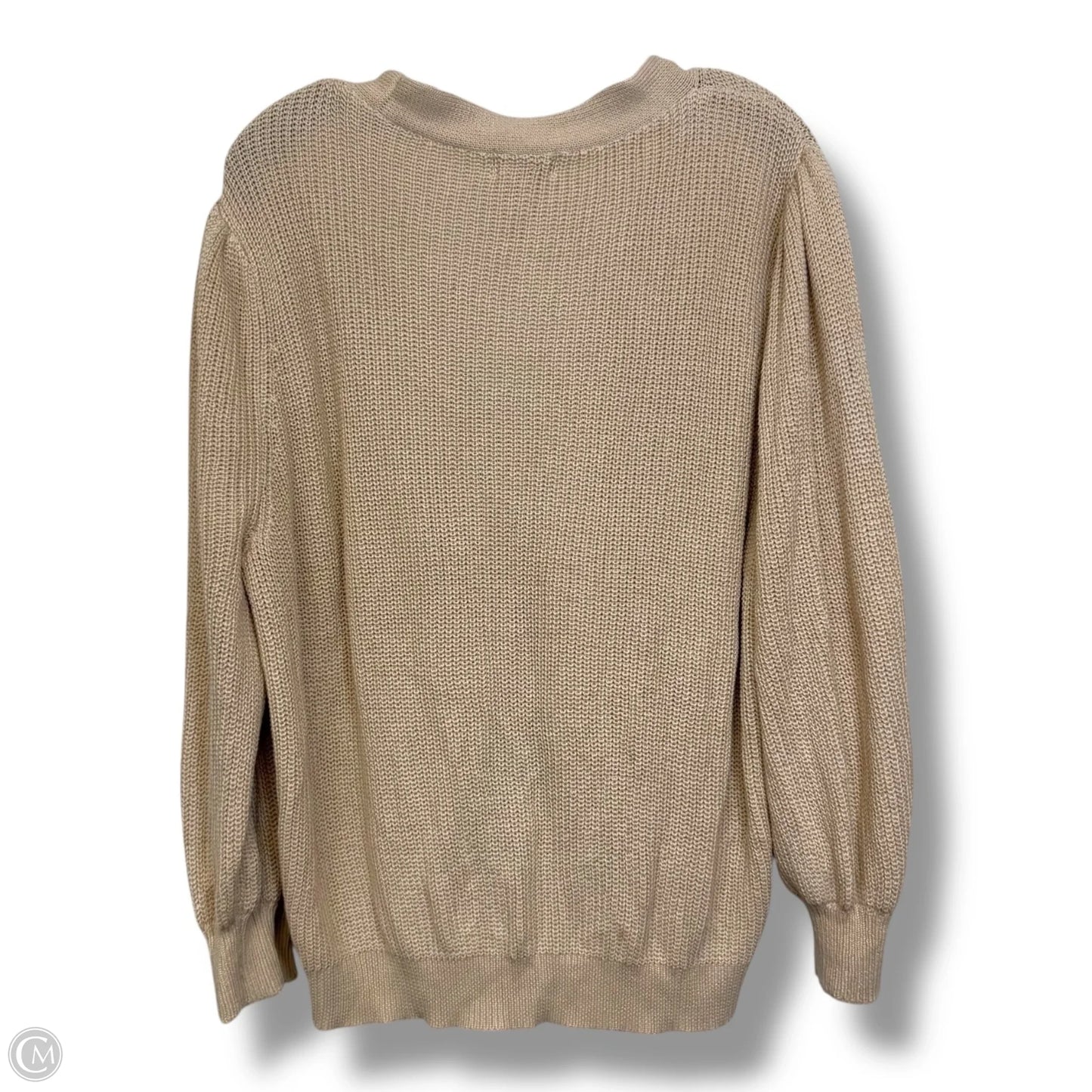 Cardigan By Evereve In Ivory, Size: Xl