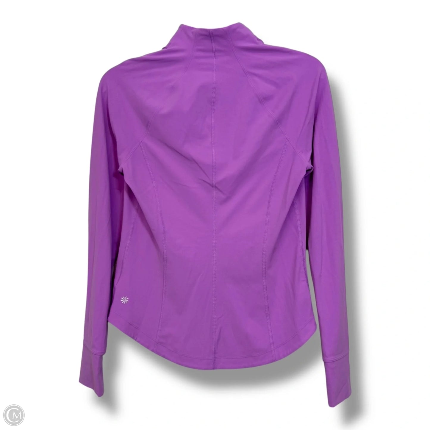 Athletic Jacket By Athleta In Purple, Size: S