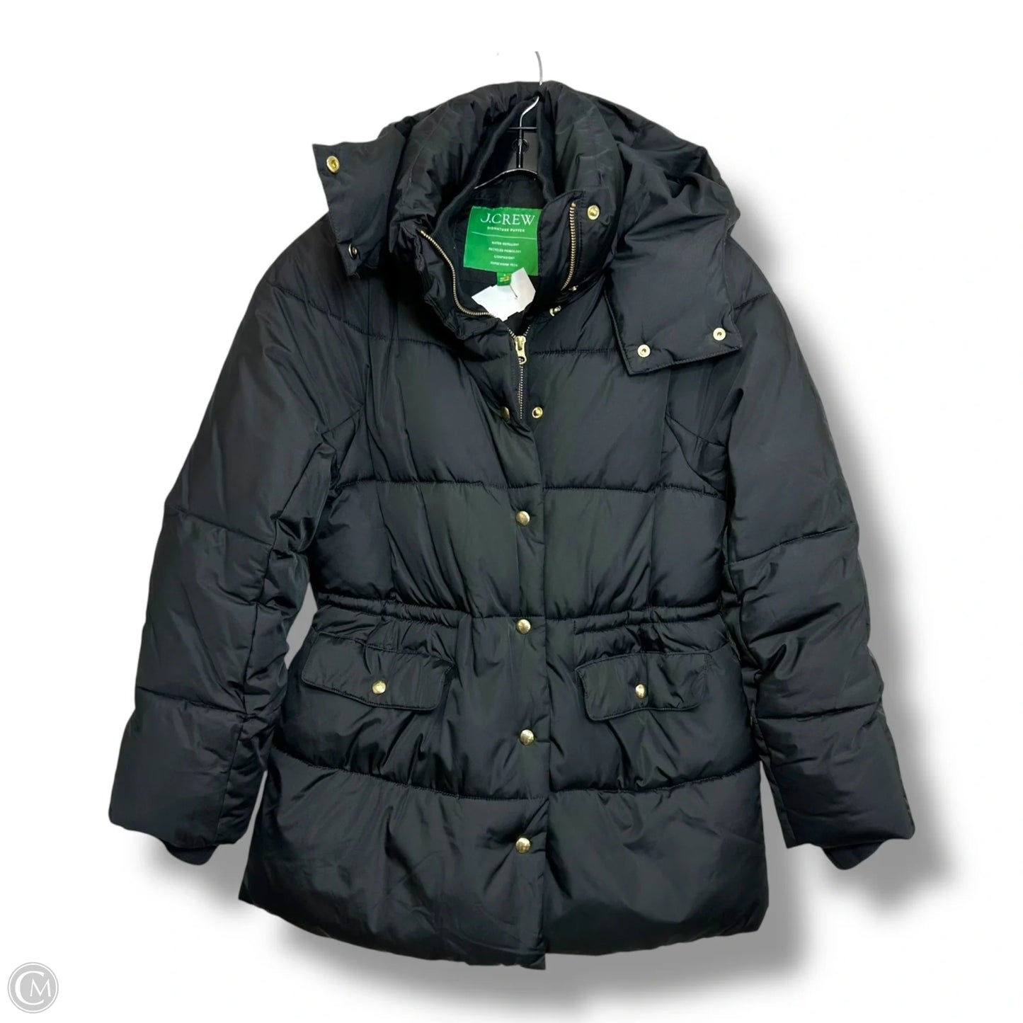 Signature Puffer Coat By J. Crew In Black, Size: S