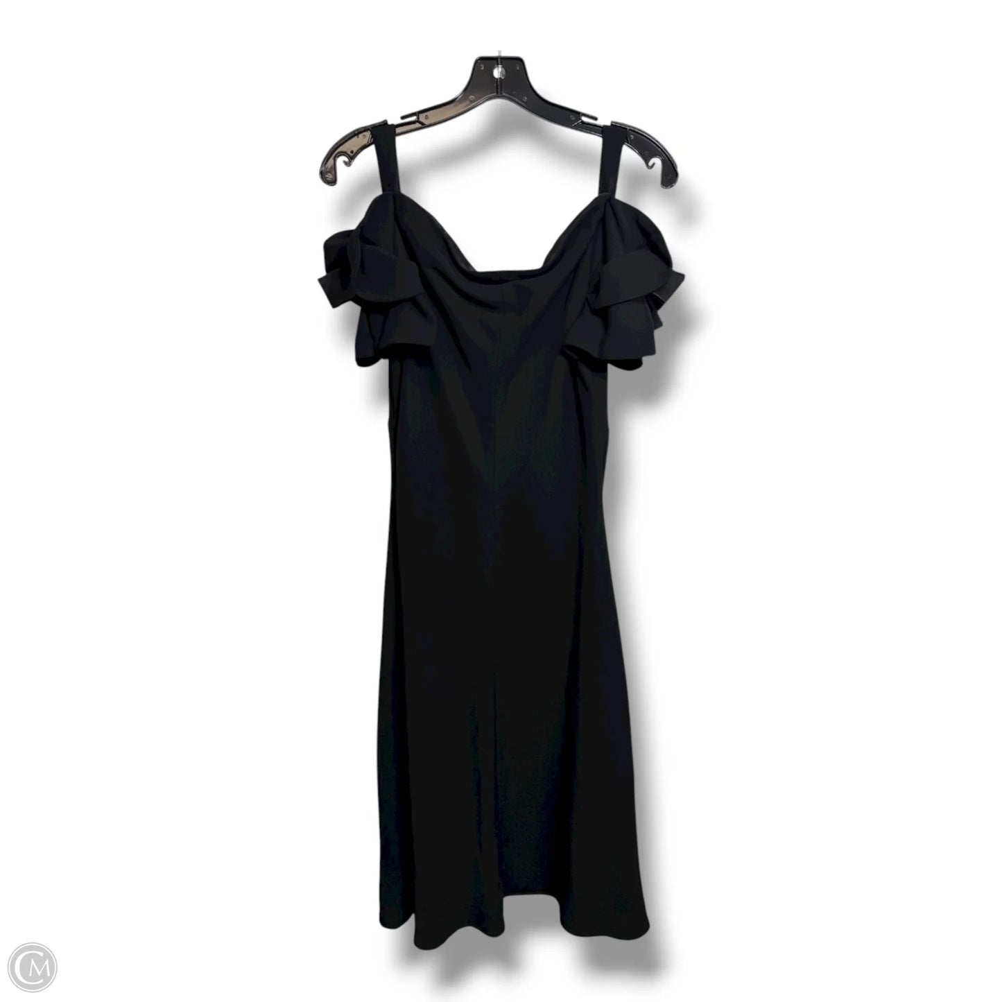 Dress Party Midi By Abs In Black, Size: 8