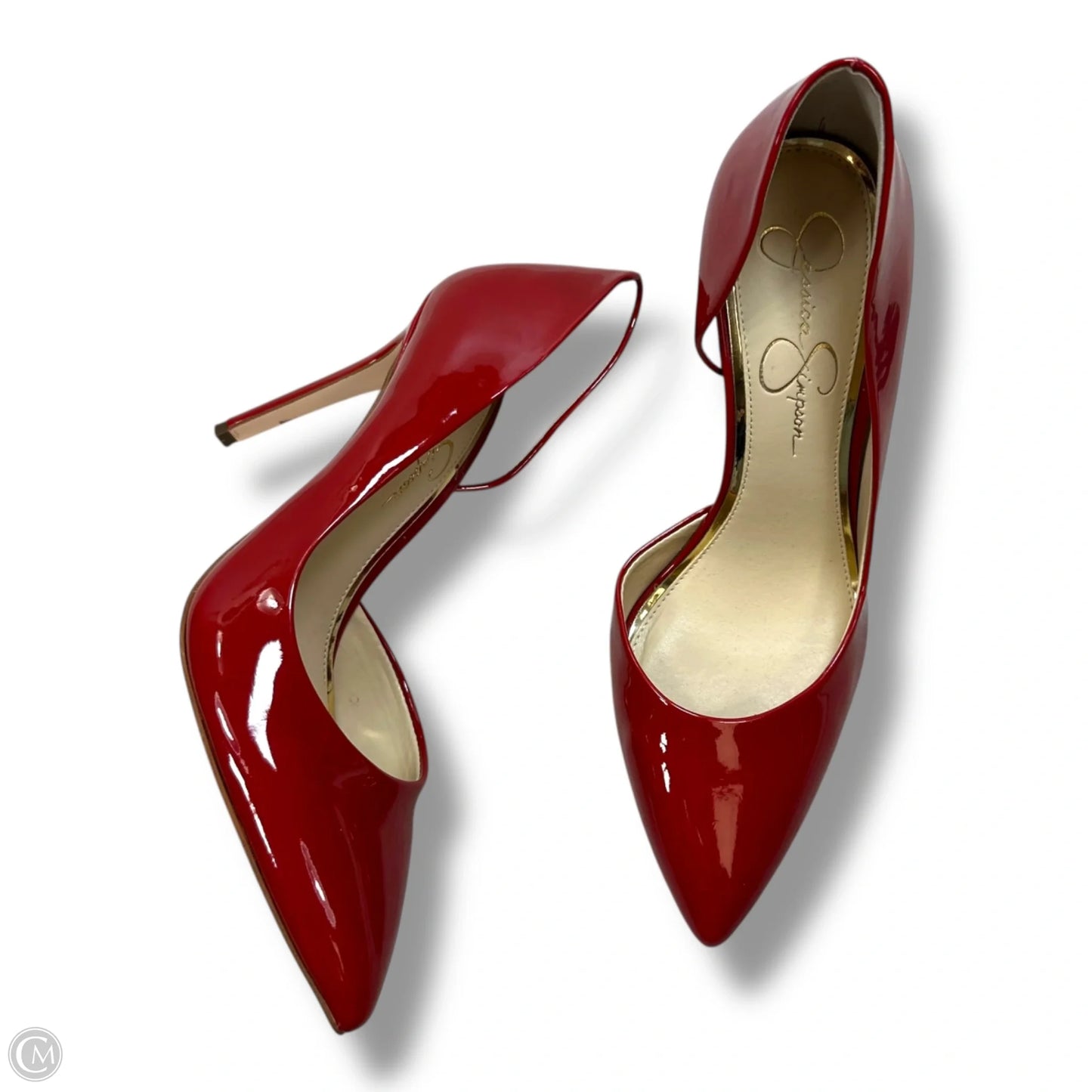 Shoes Heels Stiletto By Jessica Simpson In Red, Size: 9