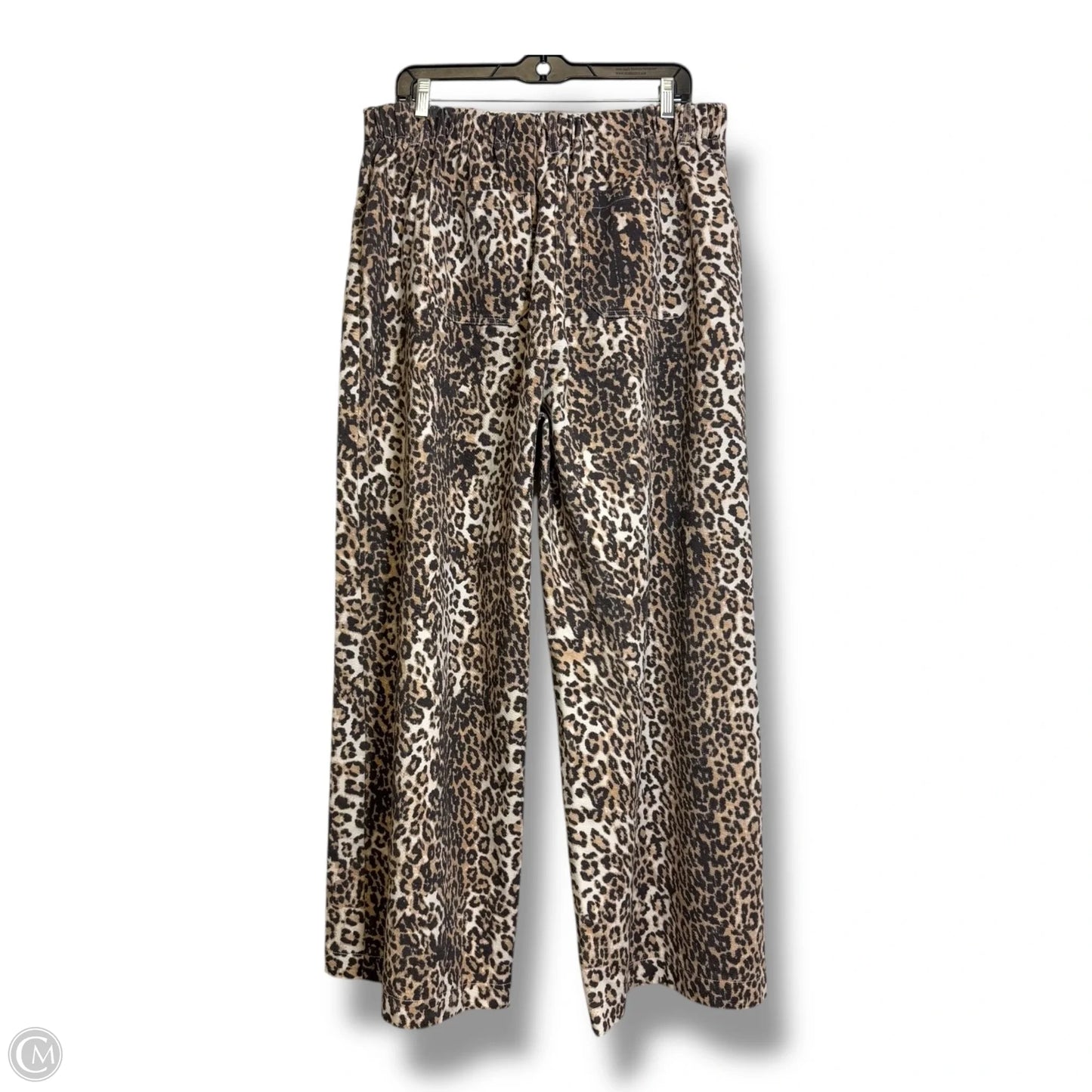 Pants Wide Leg By Clothes Mentor In Animal Print, Size: 1x