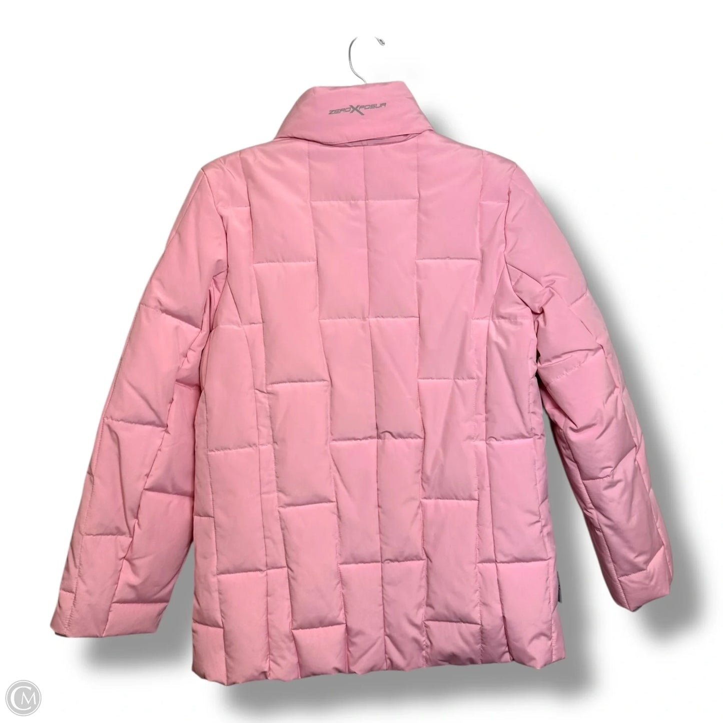 Coat Puffer & Quilted By Zero Xposure In Pink, Size: S