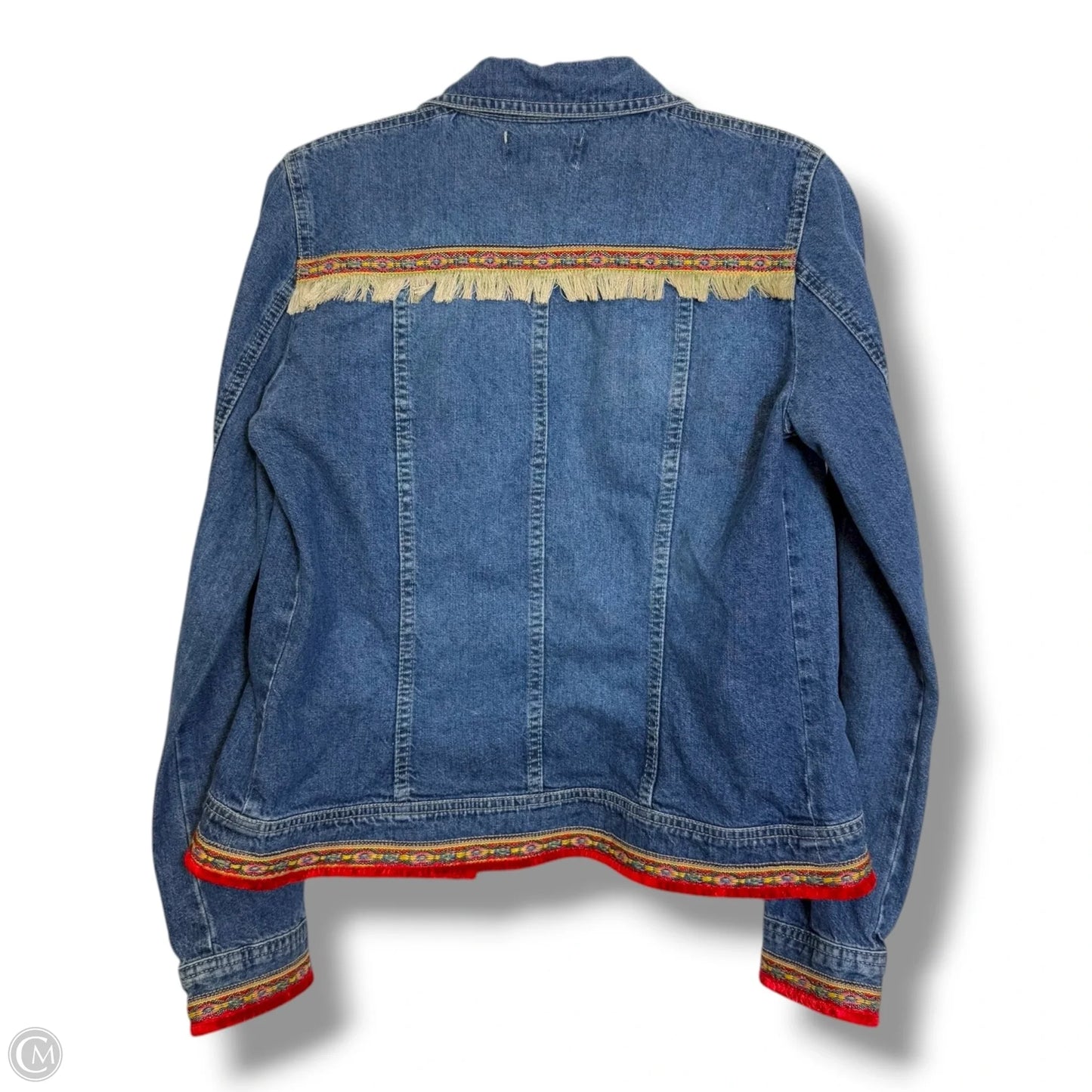 Jacket Denim By Cmf In Blue Denim, Size: 6