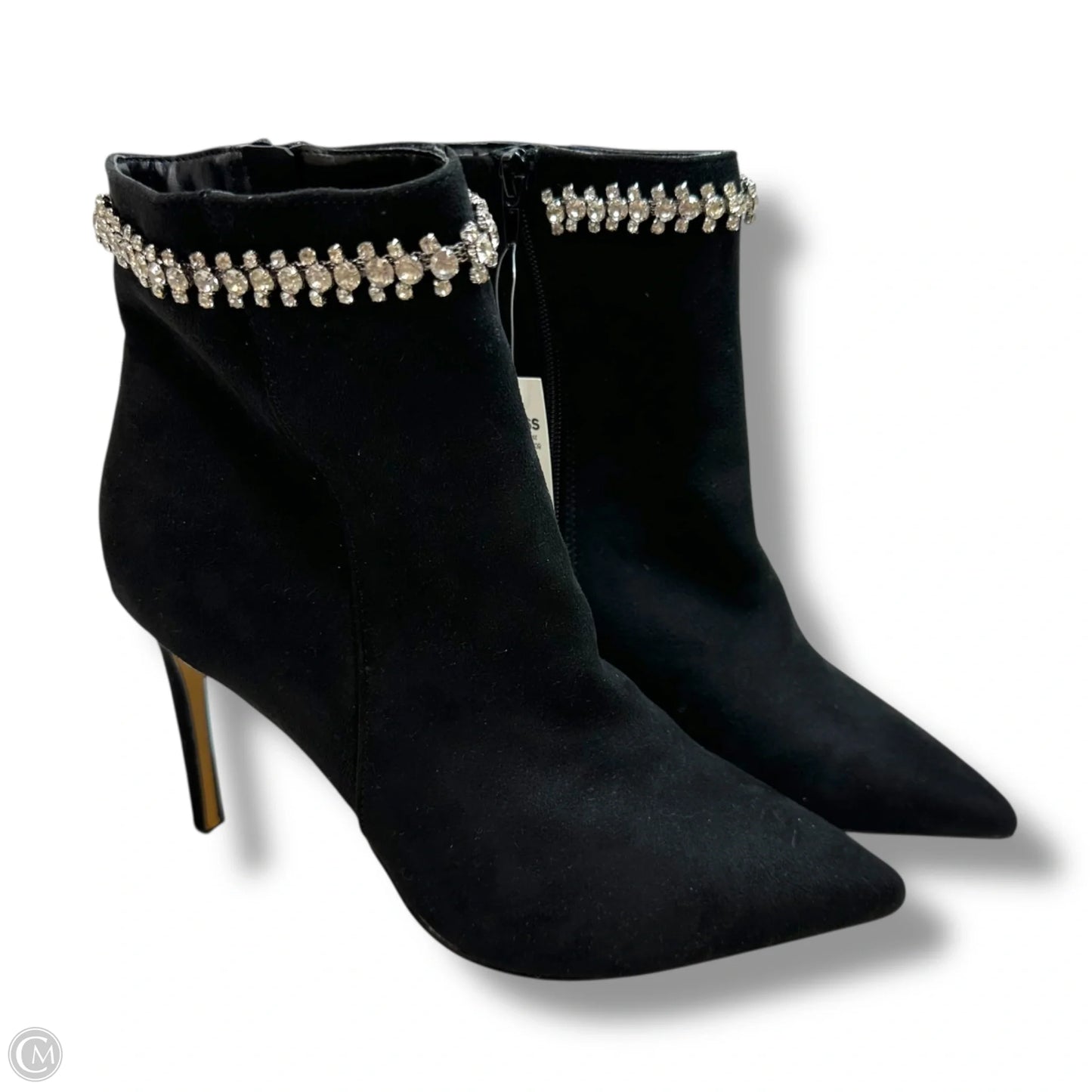 Boots Ankle Heels By Express In Black, Size: 8