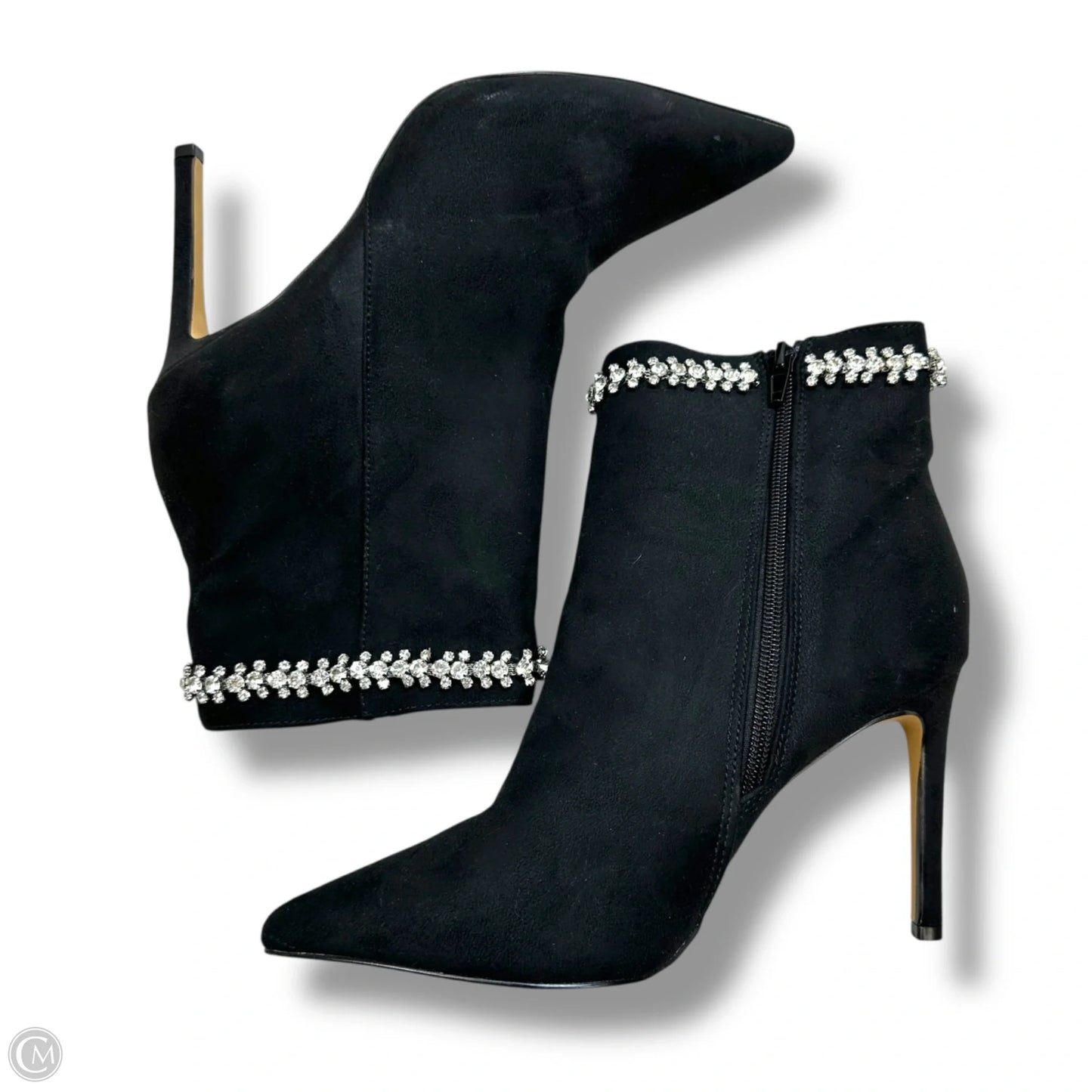 Boots Ankle Heels By Express In Black, Size: 8