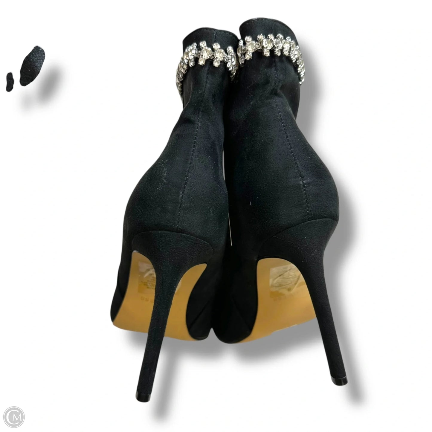 Boots Ankle Heels By Express In Black, Size: 8