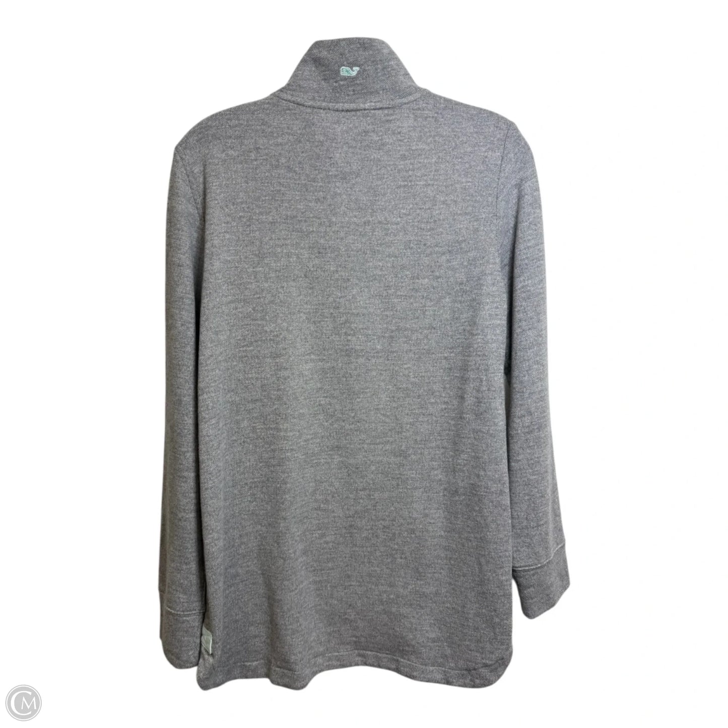 Top Long Sleeve By Vineyard Vines In Grey, Size: S
