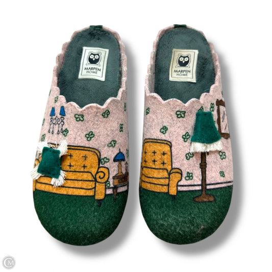 Shoes Flats By Cme In Green