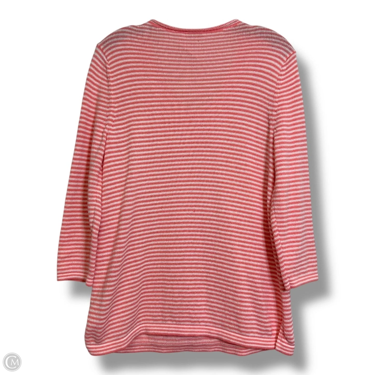 Sweater By Talbots In Coral, Size: M