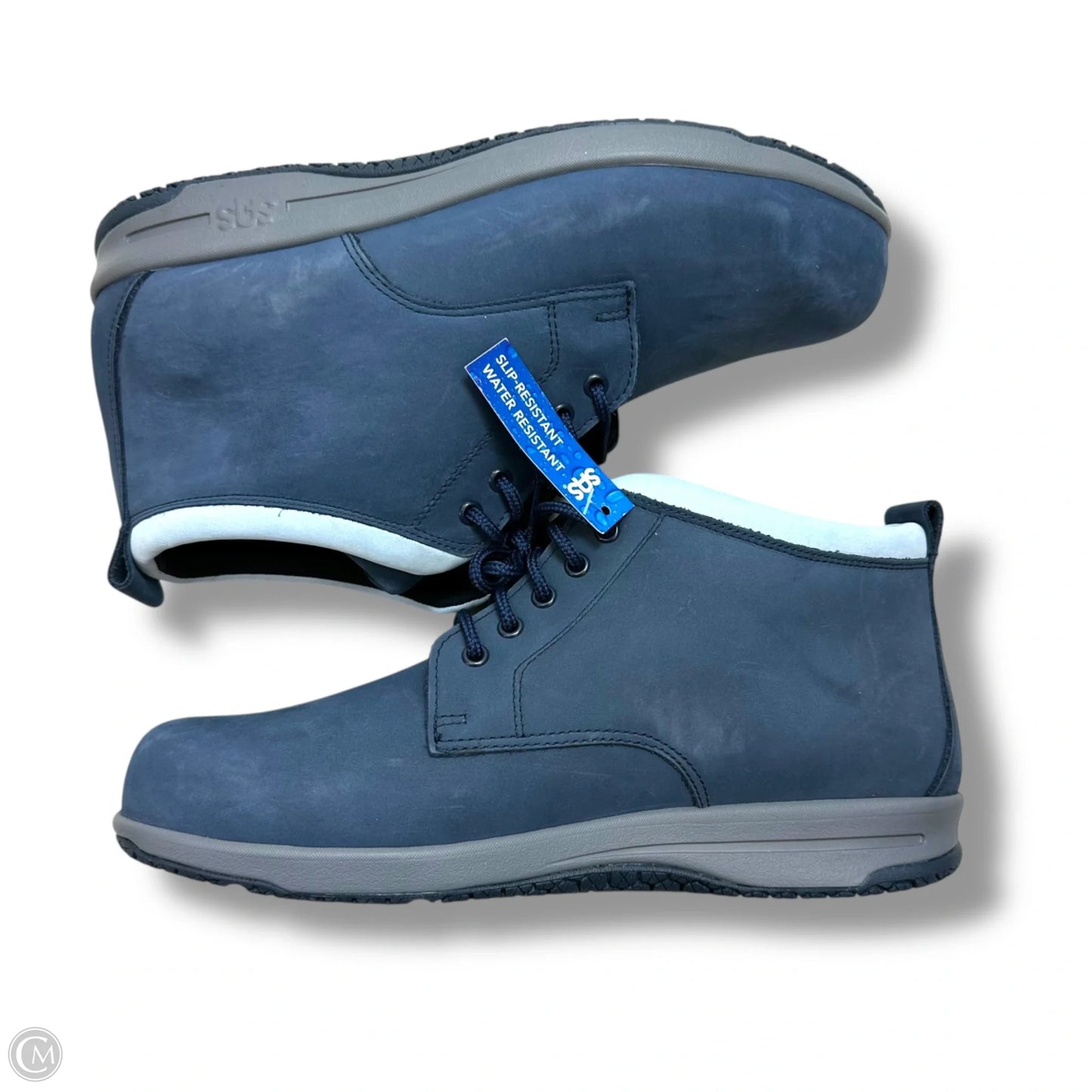 Boots Ankle Flats By Sas In Navy, Size: 10.5