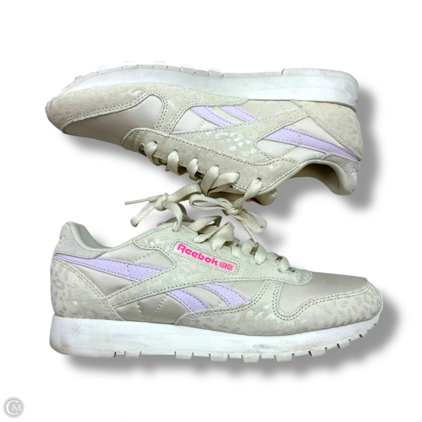 Shoes Athletic By Reebok In Ivory, Size: 8.5