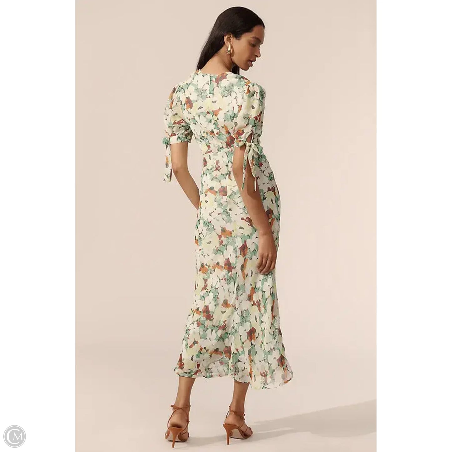 Dress Casual Maxi By Anthropologie In Green, Size: M