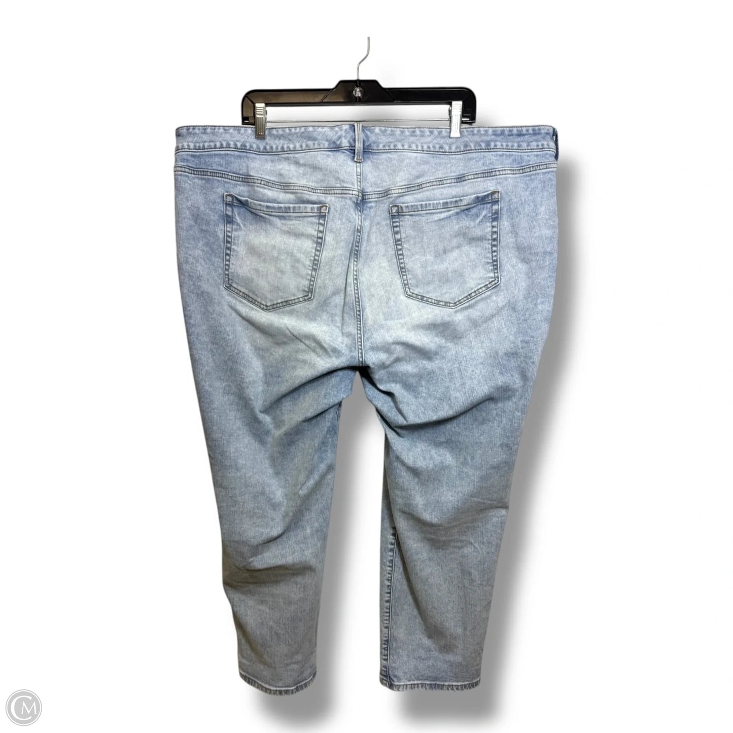 Jeans cropped By Torrid In Blue Denim, Size: 22