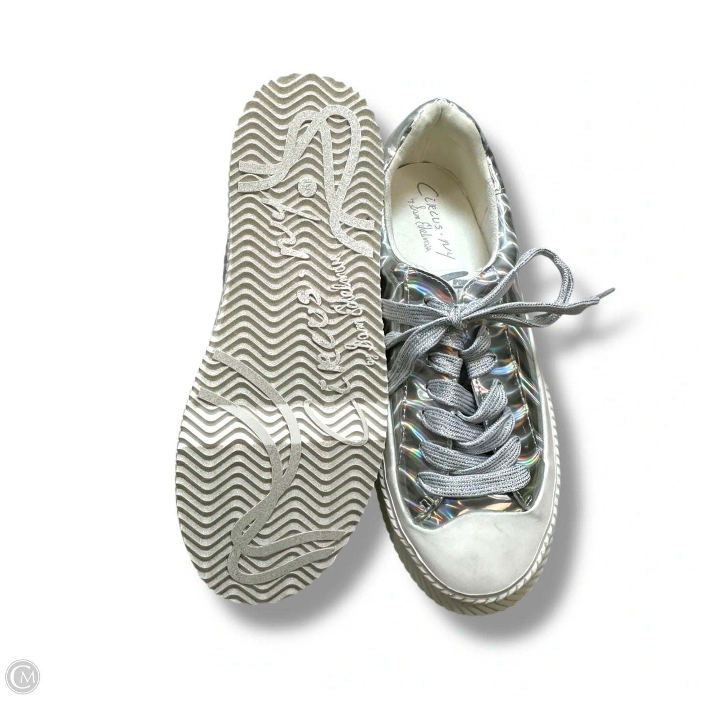 Shoes Sneakers By Circus By Sam Edelman In Silver, Size: 9